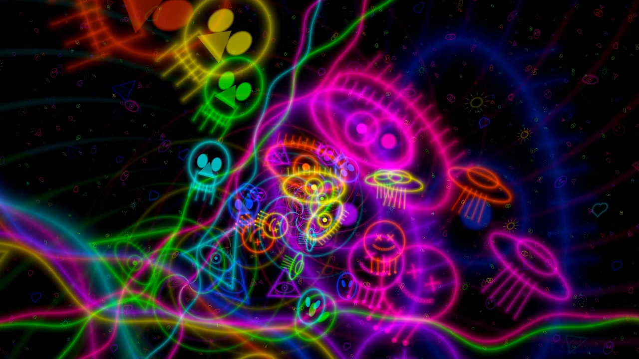 Fluorescent Dreams Mural