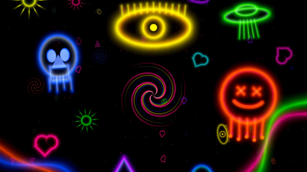 Fluorescent Dreams Mural