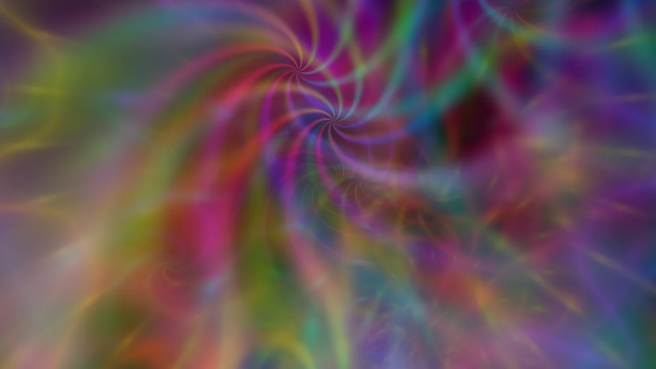 Neon Fractal Tree Infinite