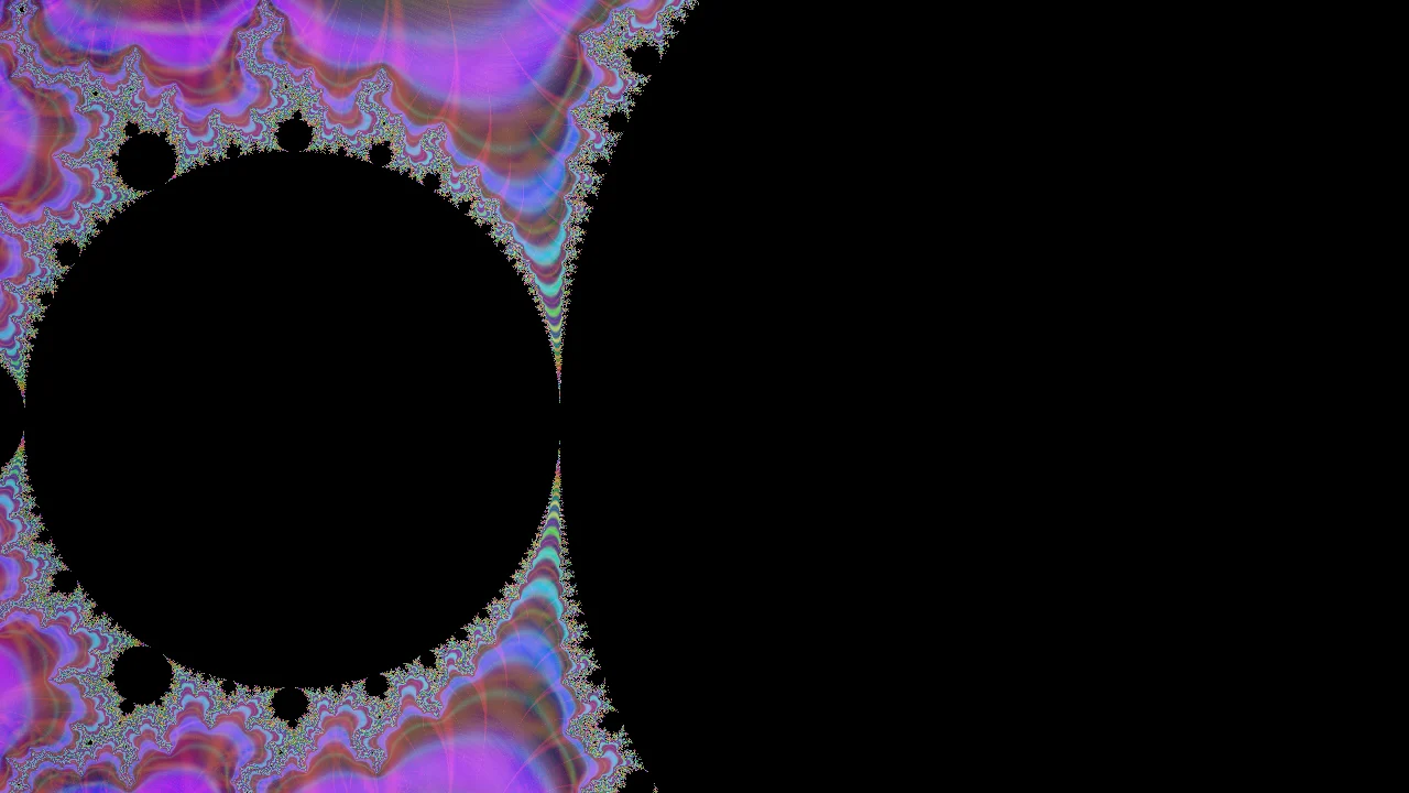 Neon Mandelbrot Dive