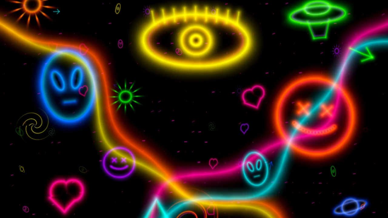 Fluorescent Mural v2