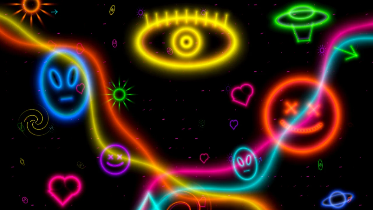 Fluorescent Mural v1